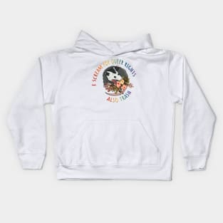 Opossum Screams For Gay Rights Kids Hoodie